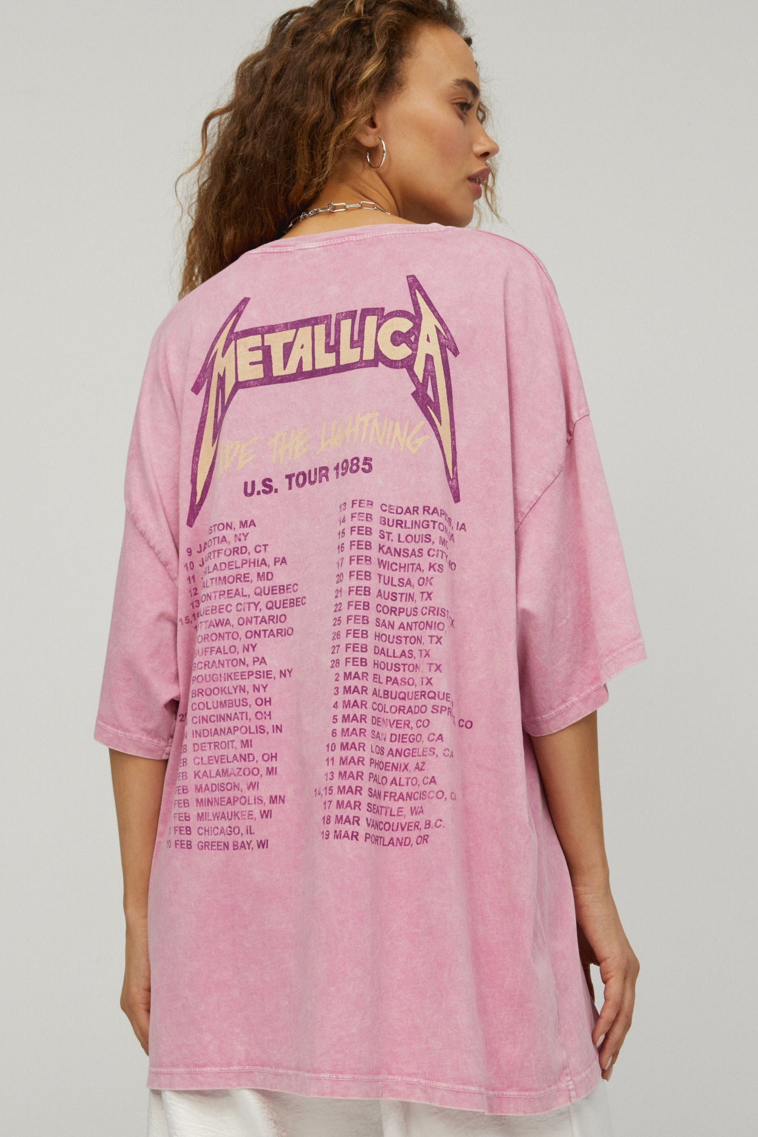 Aug 25 Los Angeles Tour Shirt : r/Metallica
