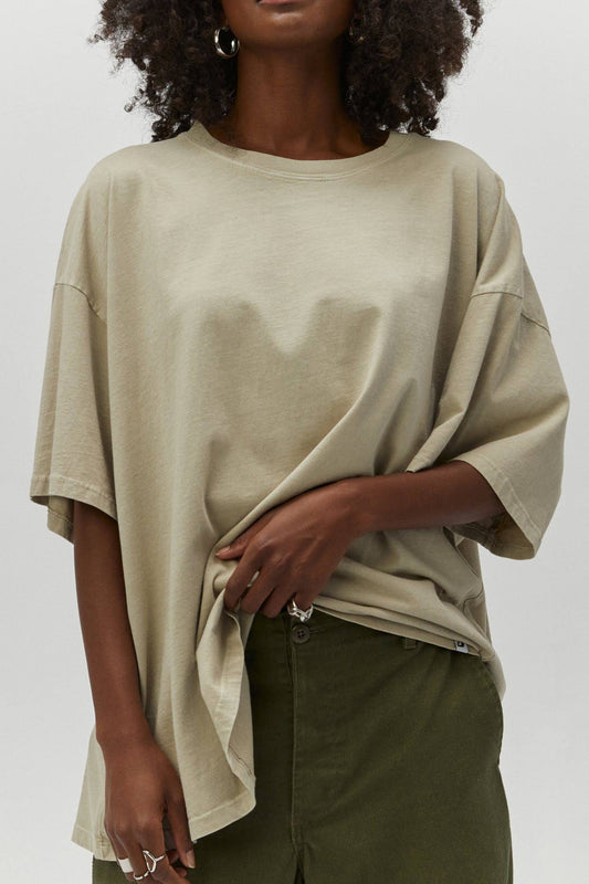 Solid OS Tee in Desert Sage