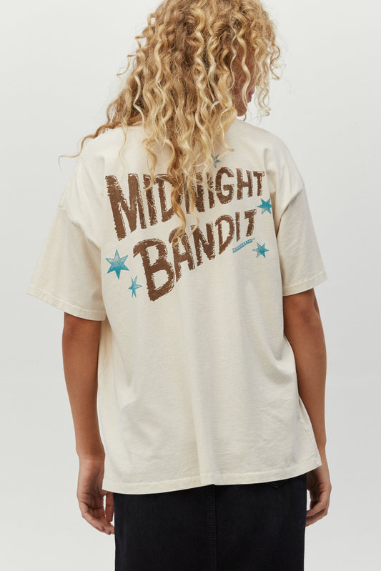 brown midnight bandit lettering