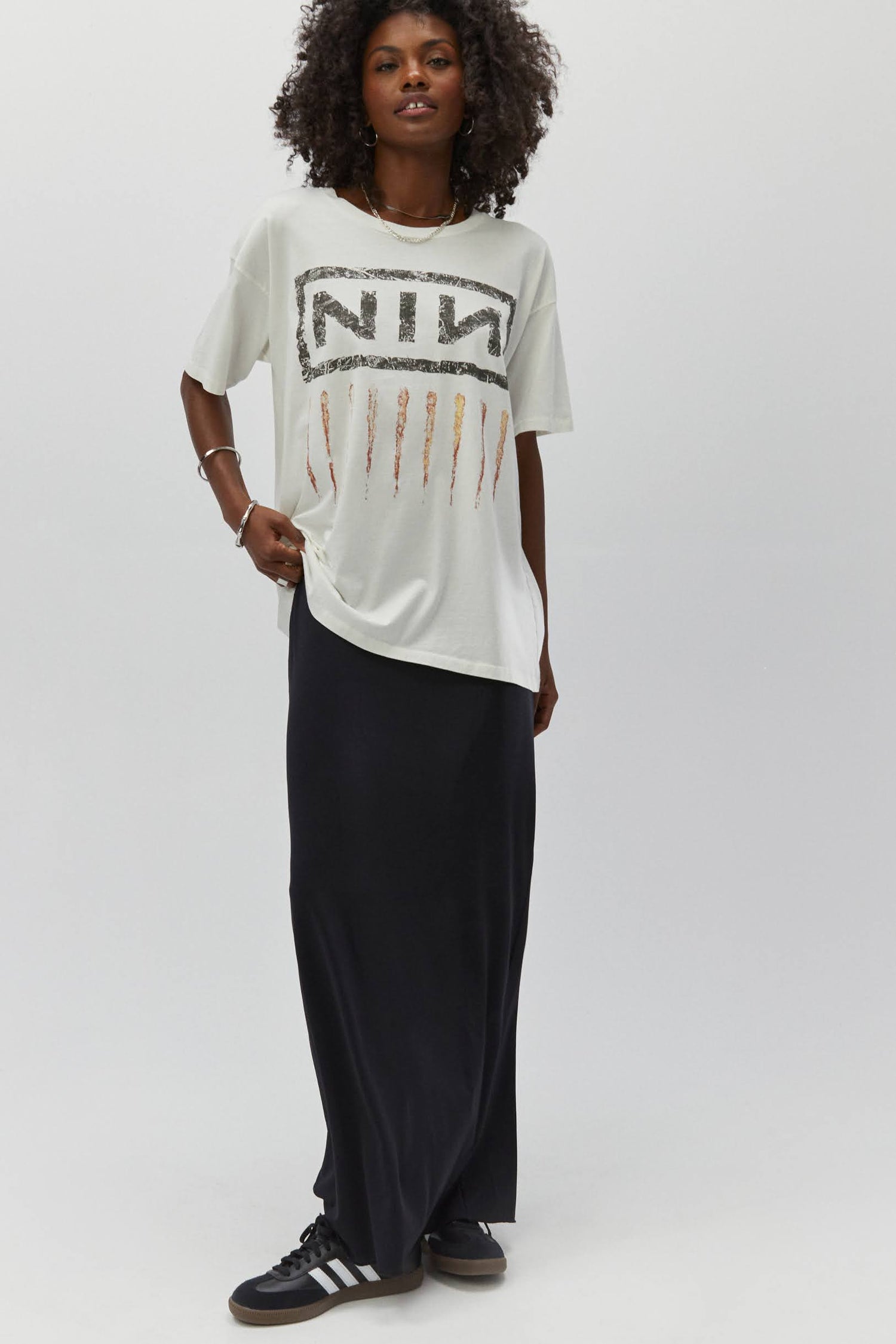 nine inch nails nin Tシャツ vintage 90sLサイズ