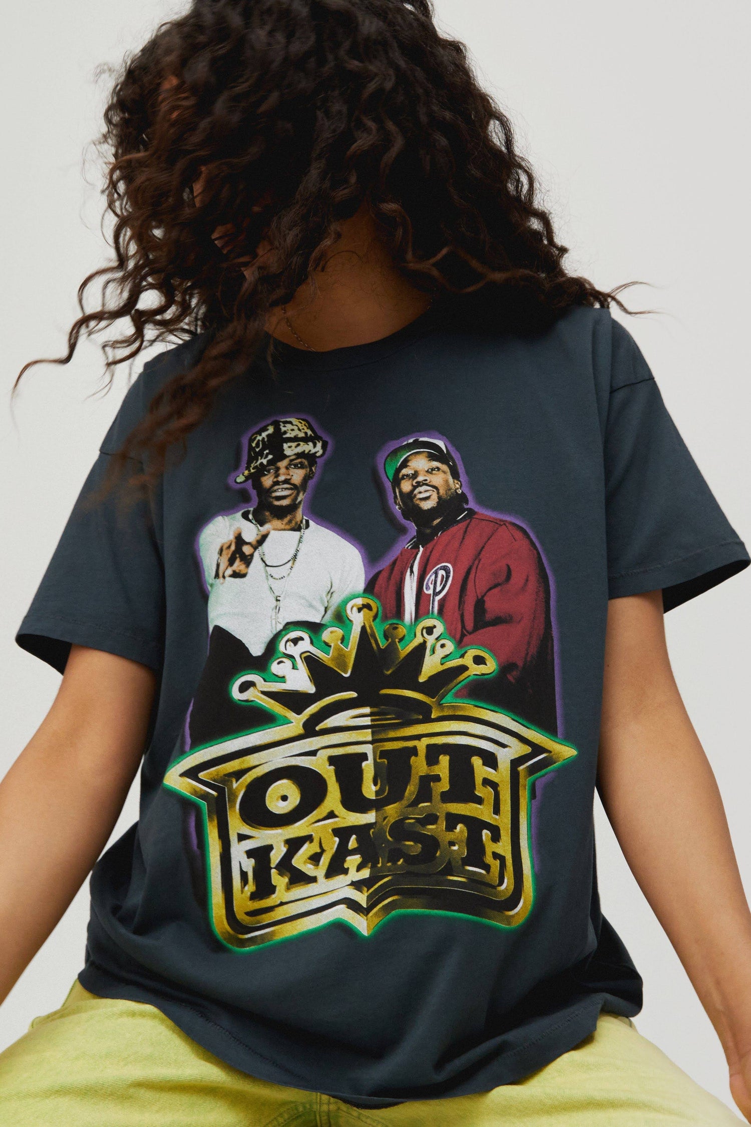 ASOS DESIGN Outkast oversized t-shirt with photographic print