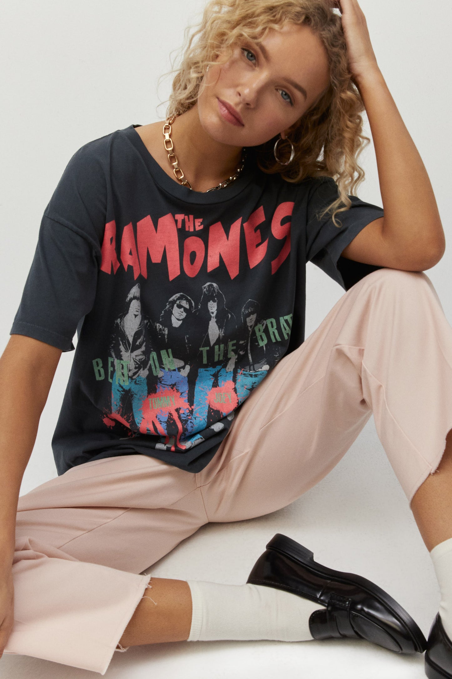 Ambient Reklame ulæselig The Ramones Beat On The Brat Merch Tee | DAYDREAMER