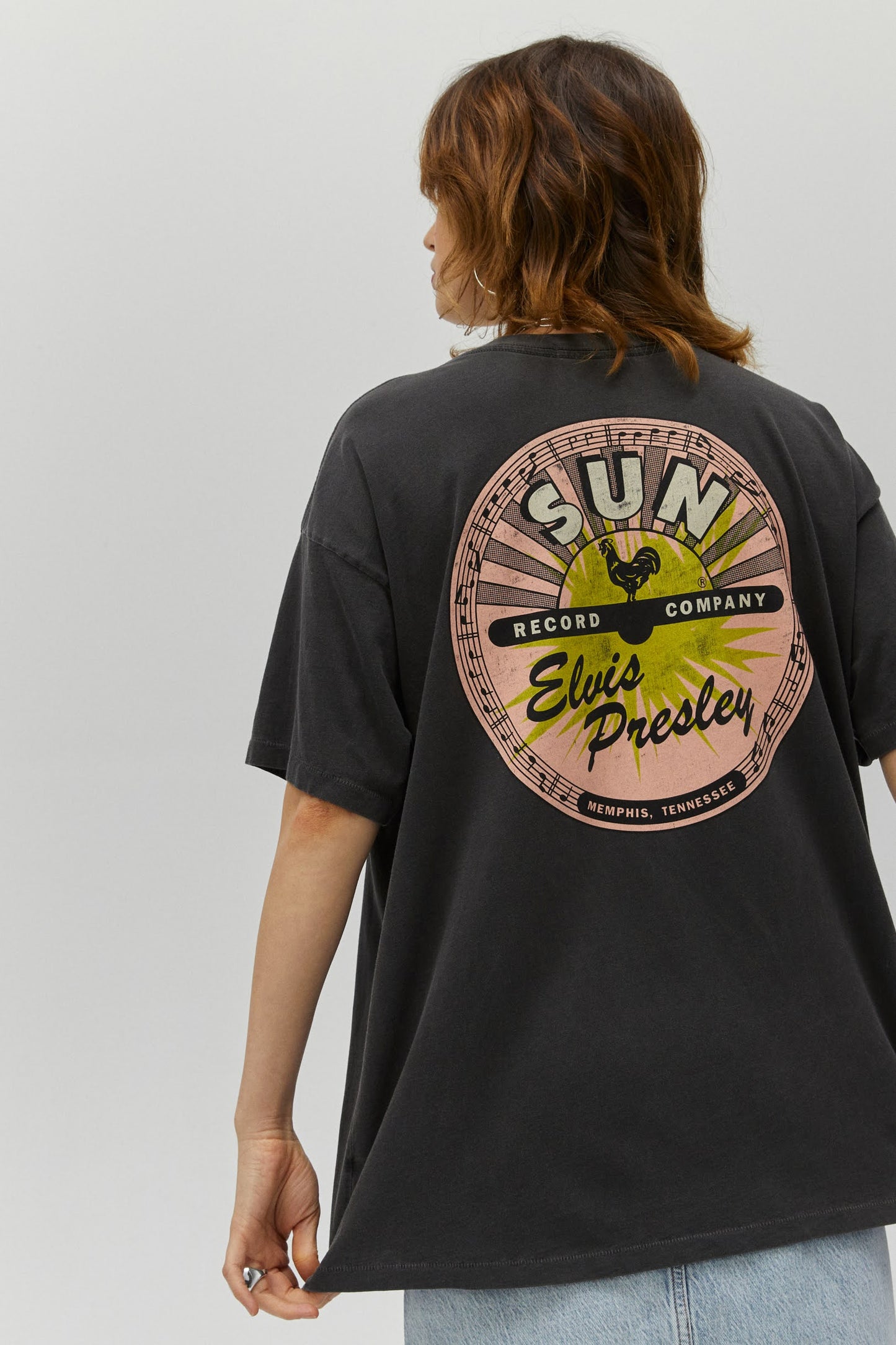 sun records elvis presley tee