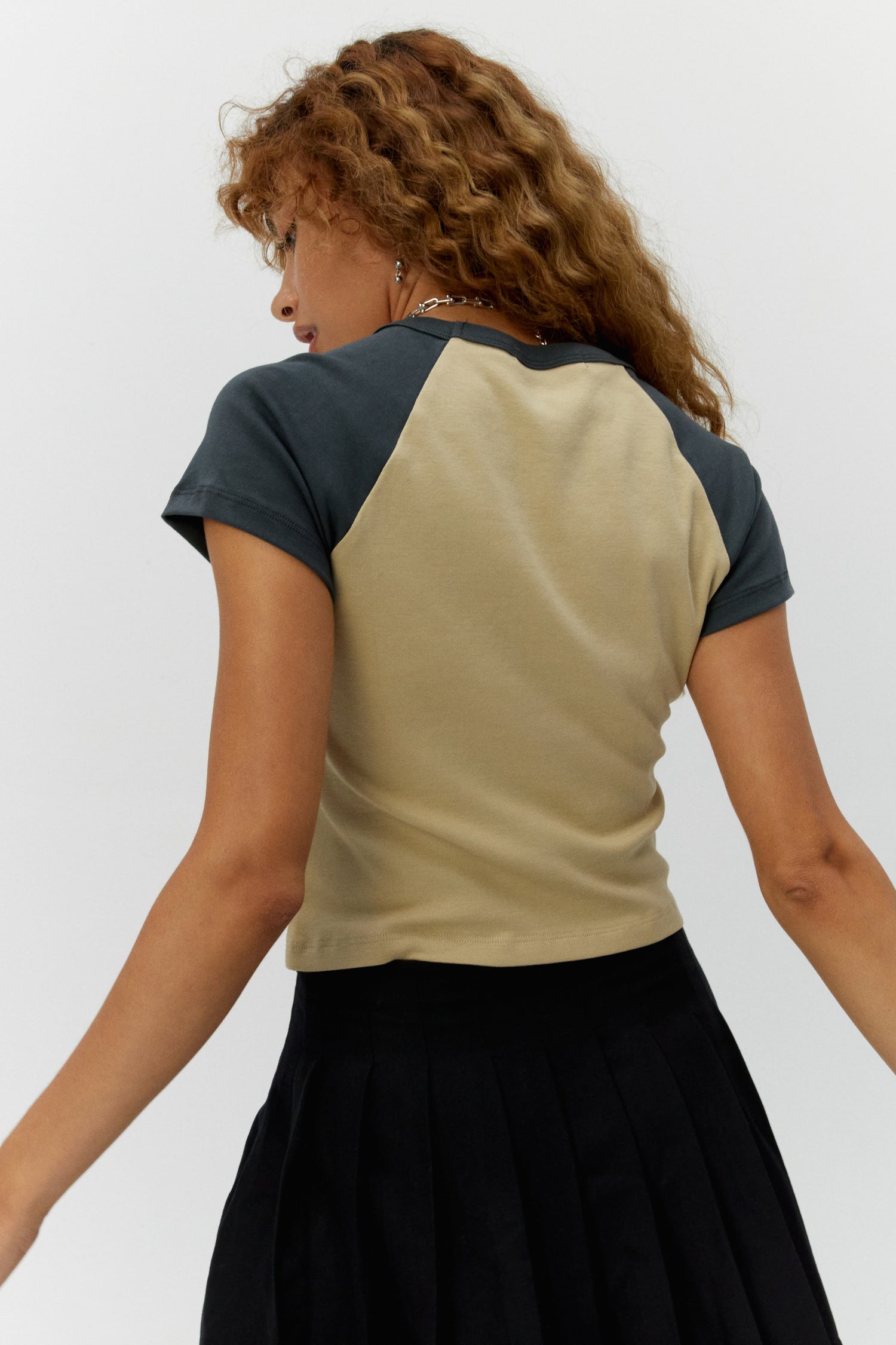 back of raglan tee